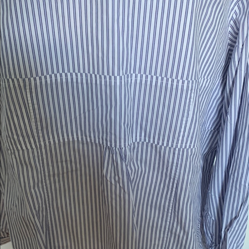 💫ANTHROPOLOGIE MAEVE STRIPED CORSET BLOUSE💫 - Picture 6 of 12